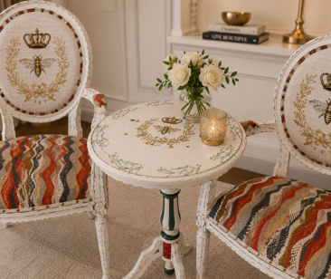 Taçlı Zarafet 2+1 Set